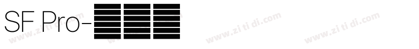 SF Pro字体转换 SF Pro字体转换